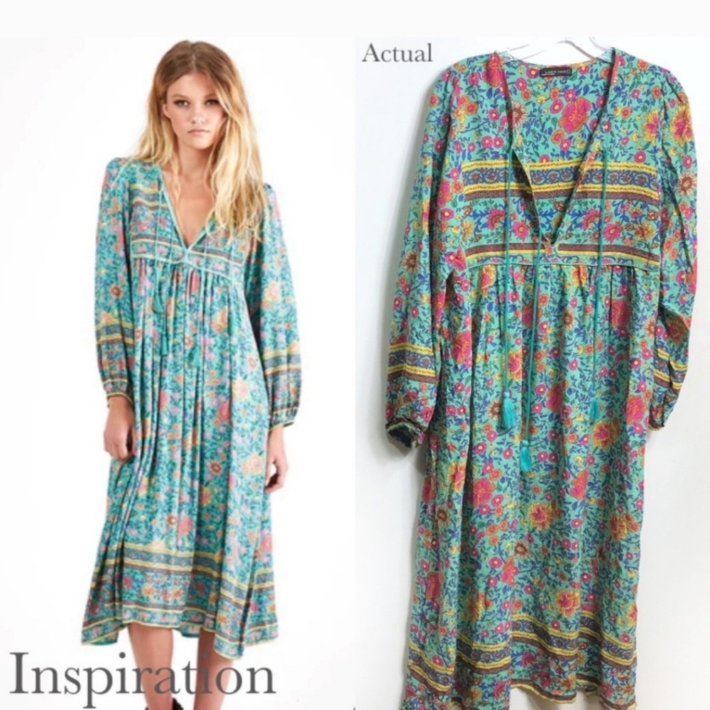 Lance Cade Boho dress with tassels